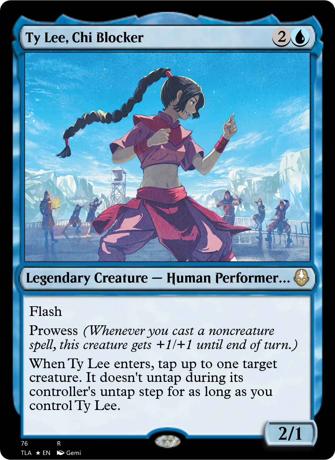 Ty Lee, Chi Blocker