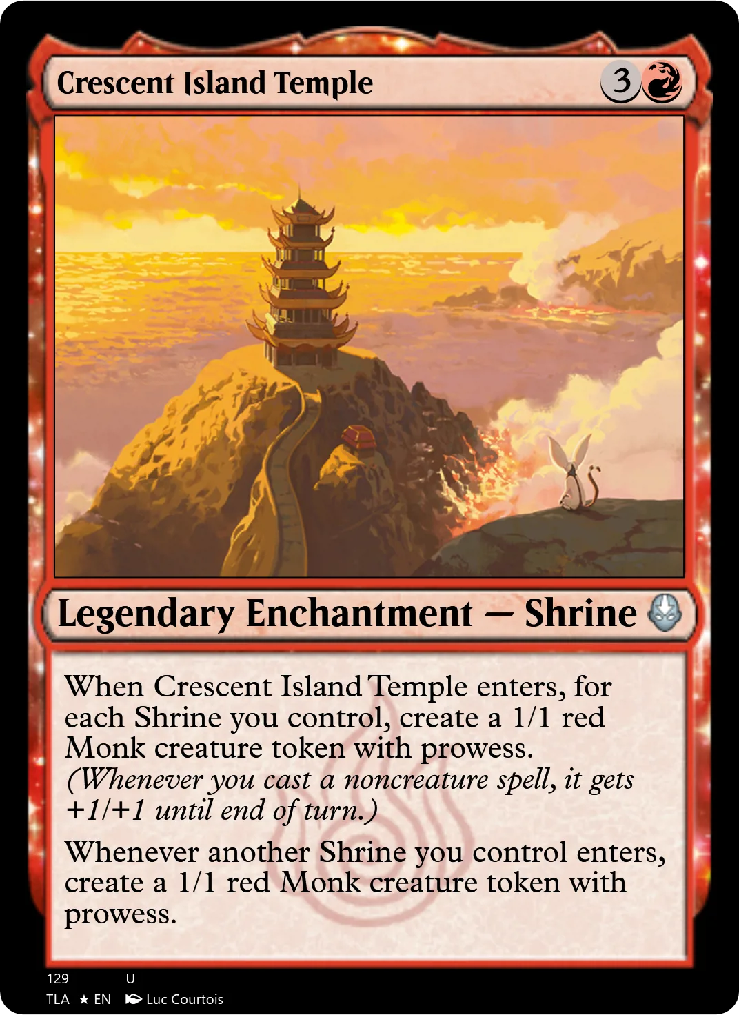 Crescent Island Temple