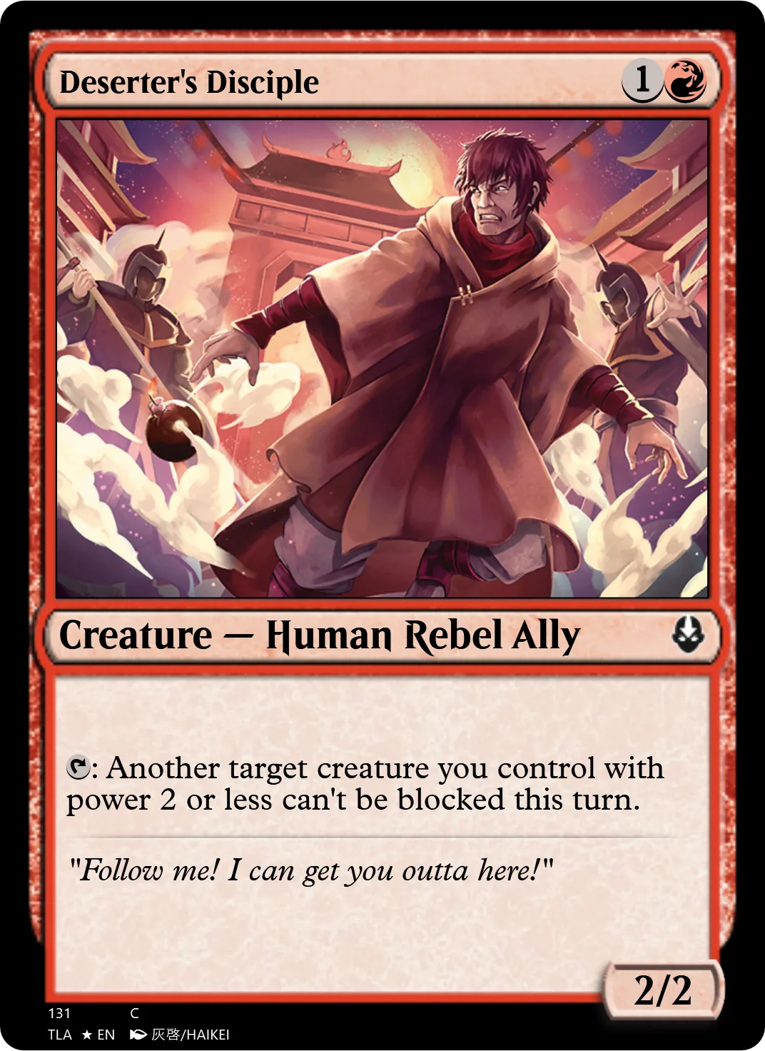 Deserter's Disciple