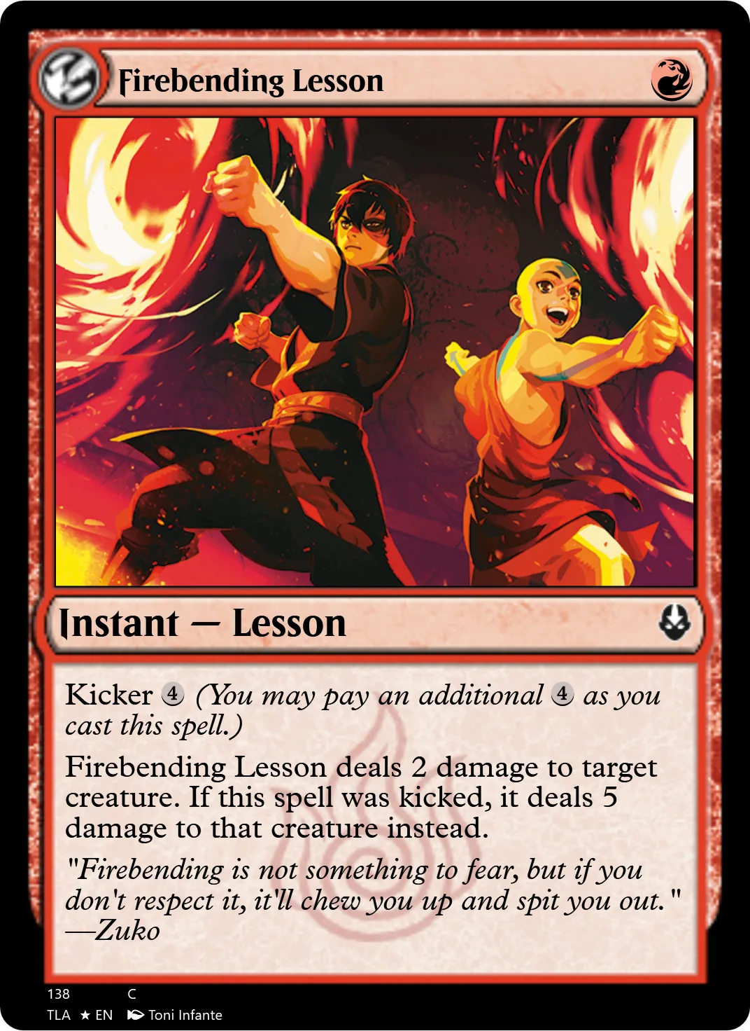Firebending Lesson