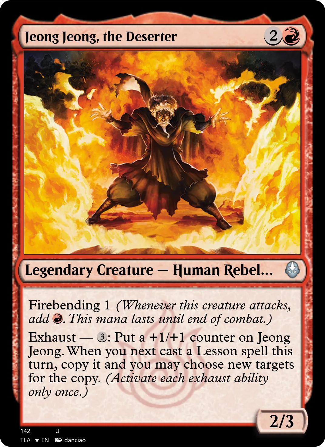 Jeong Jeong, the Deserter
