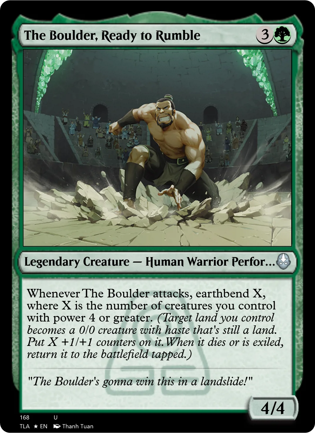 The Boulder, Ready to Rumble