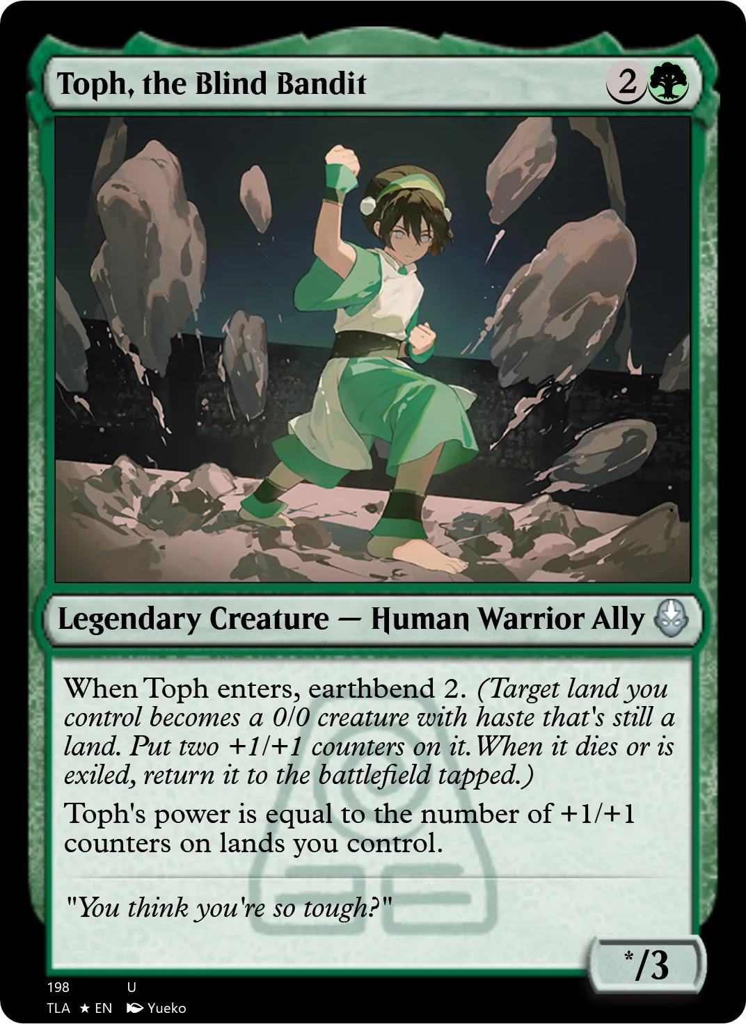 Toph, the Blind Bandit