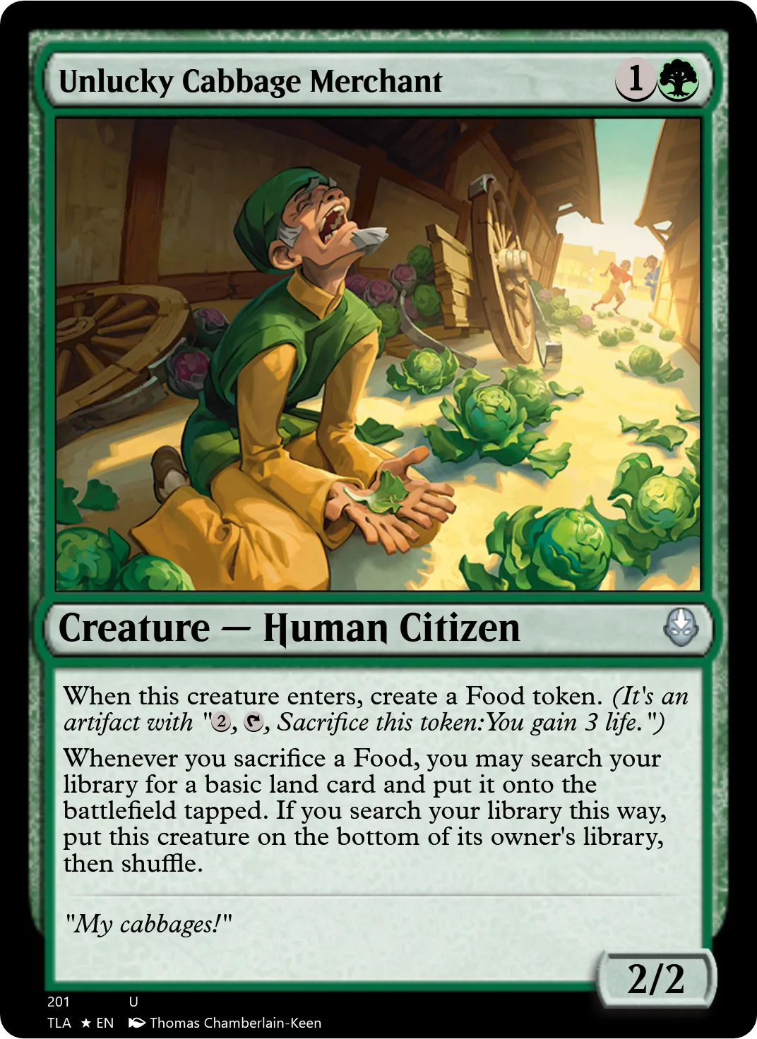 Unlucky Cabbage Merchant