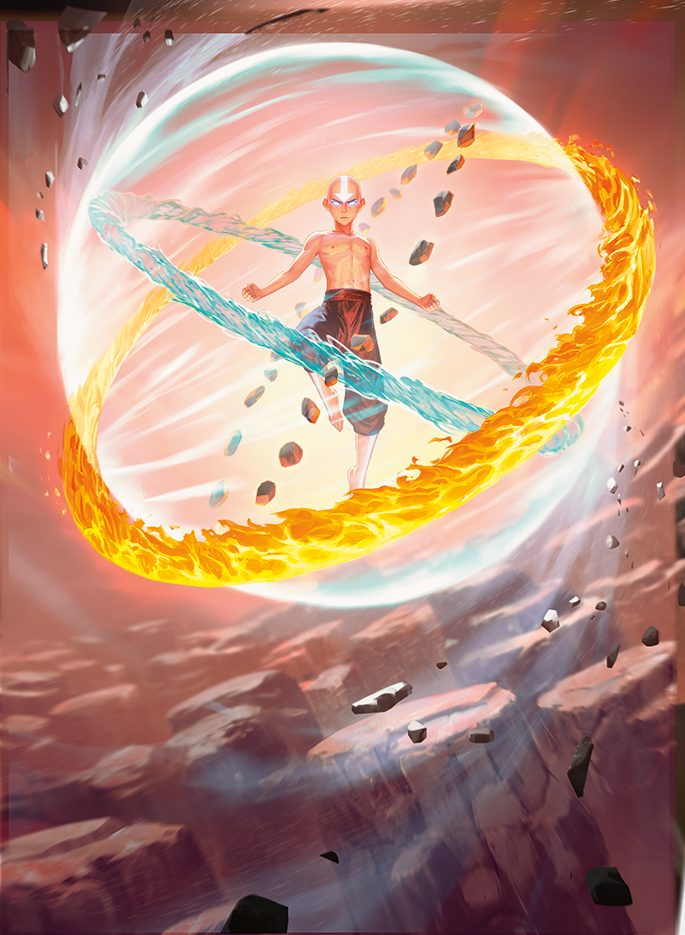 Aang, Master of Elements