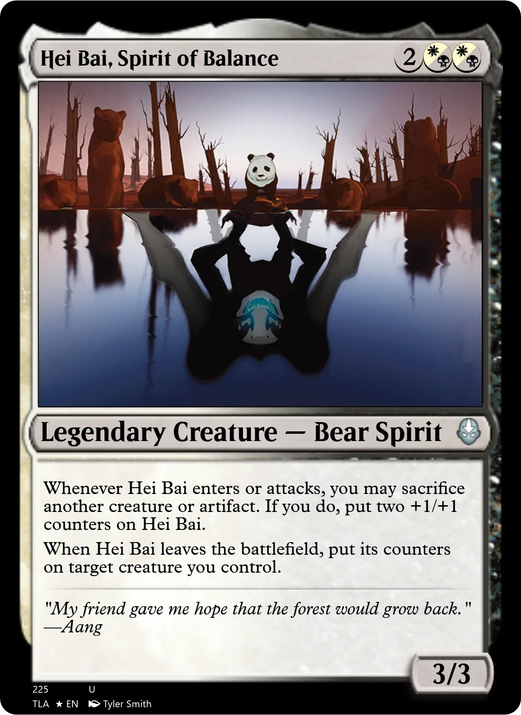 Hei Bai, Spirit of Balance