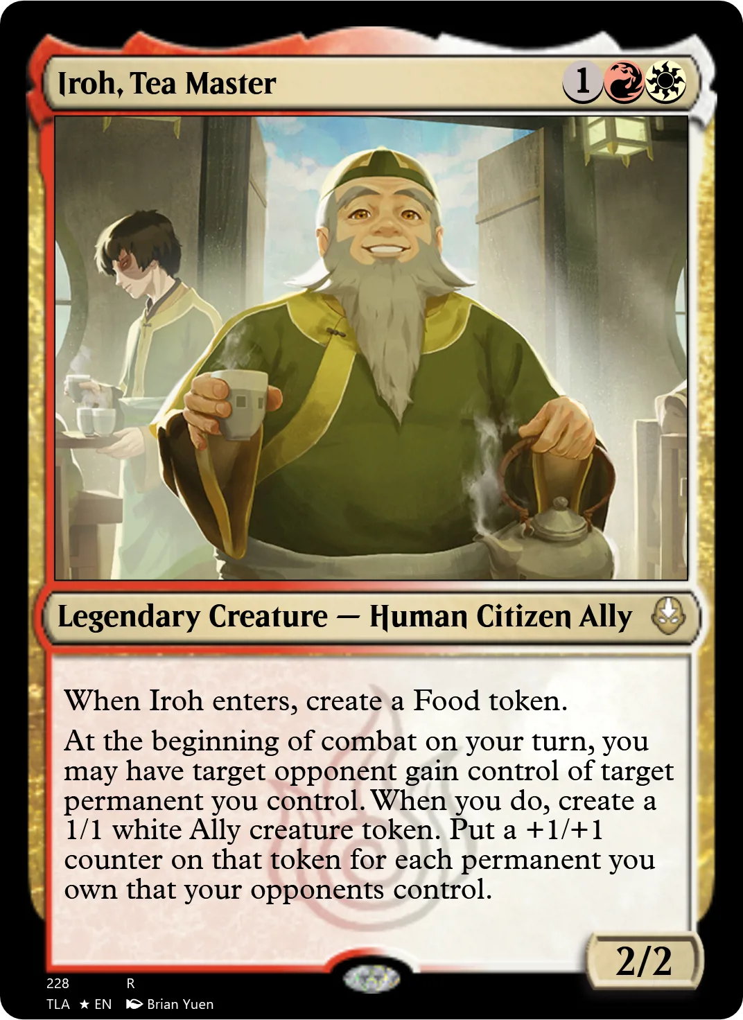 Iroh, Tea Master