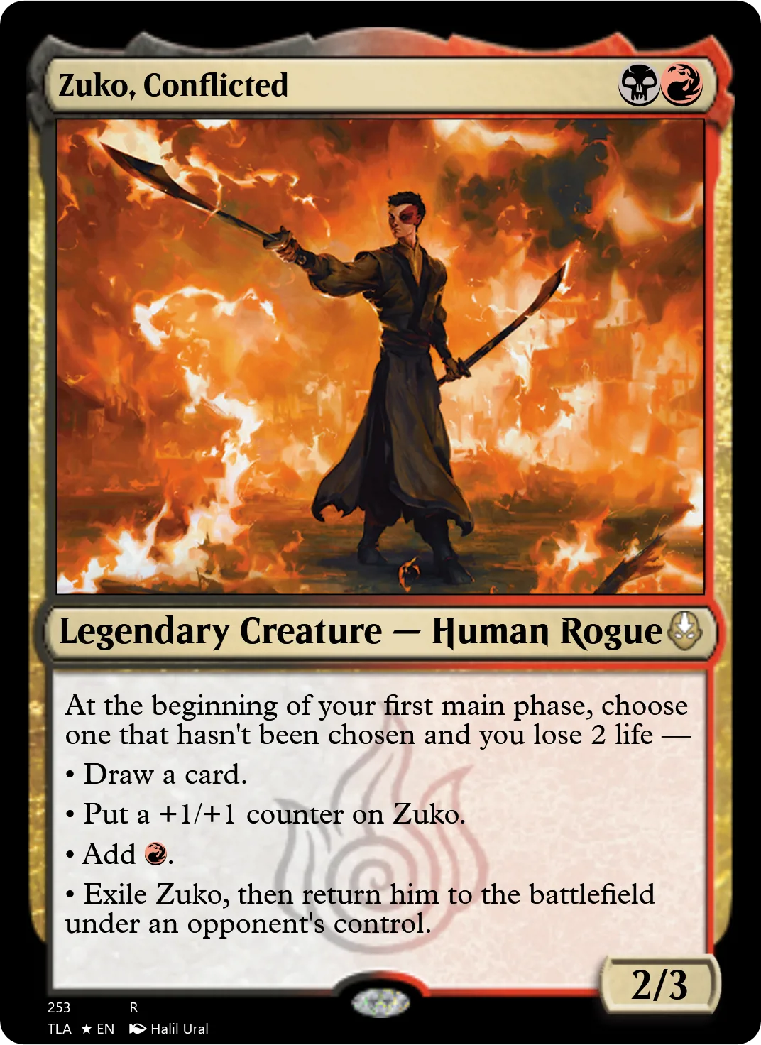 Zuko, Conflicted