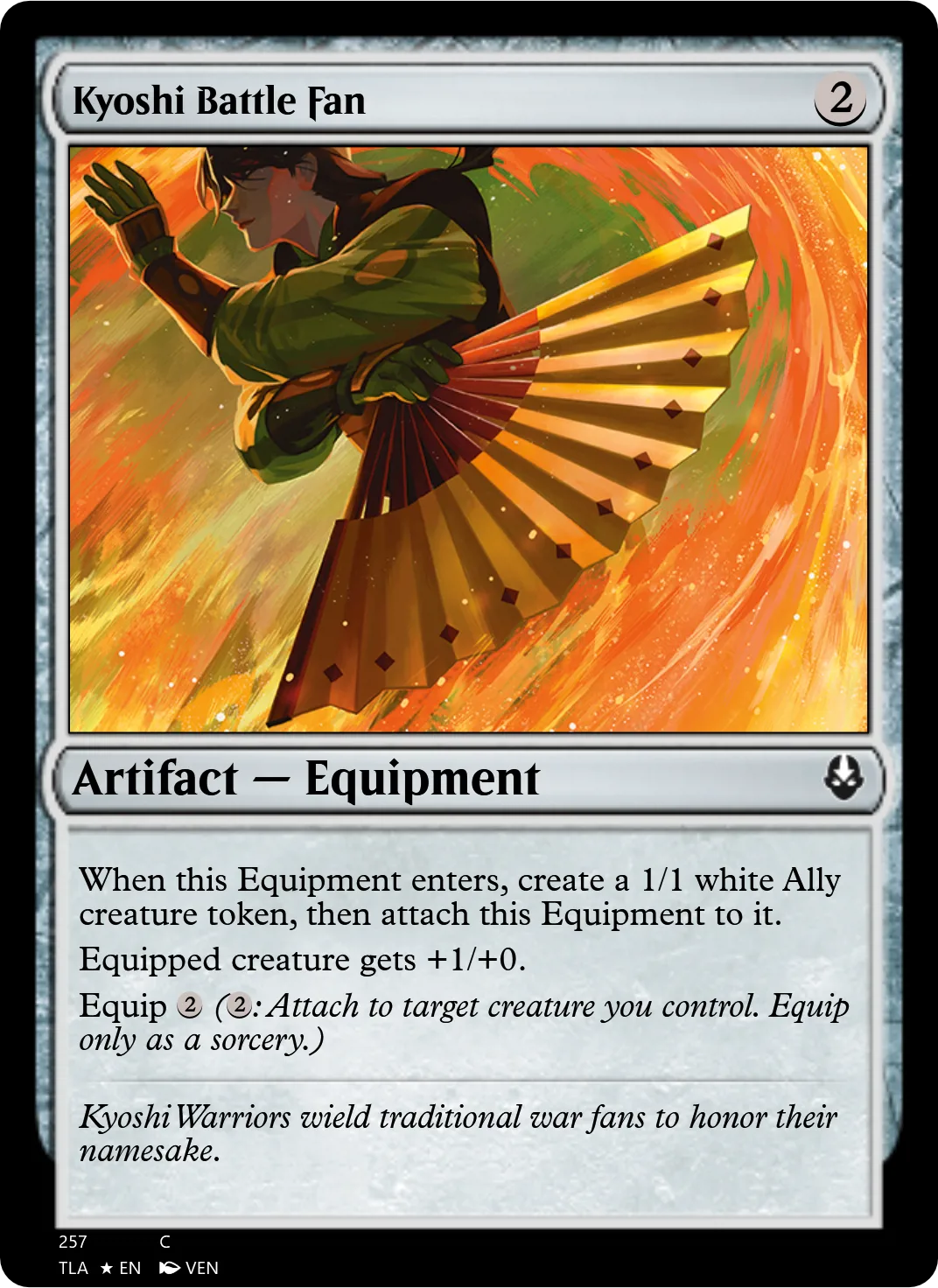 Kyoshi Battle Fan