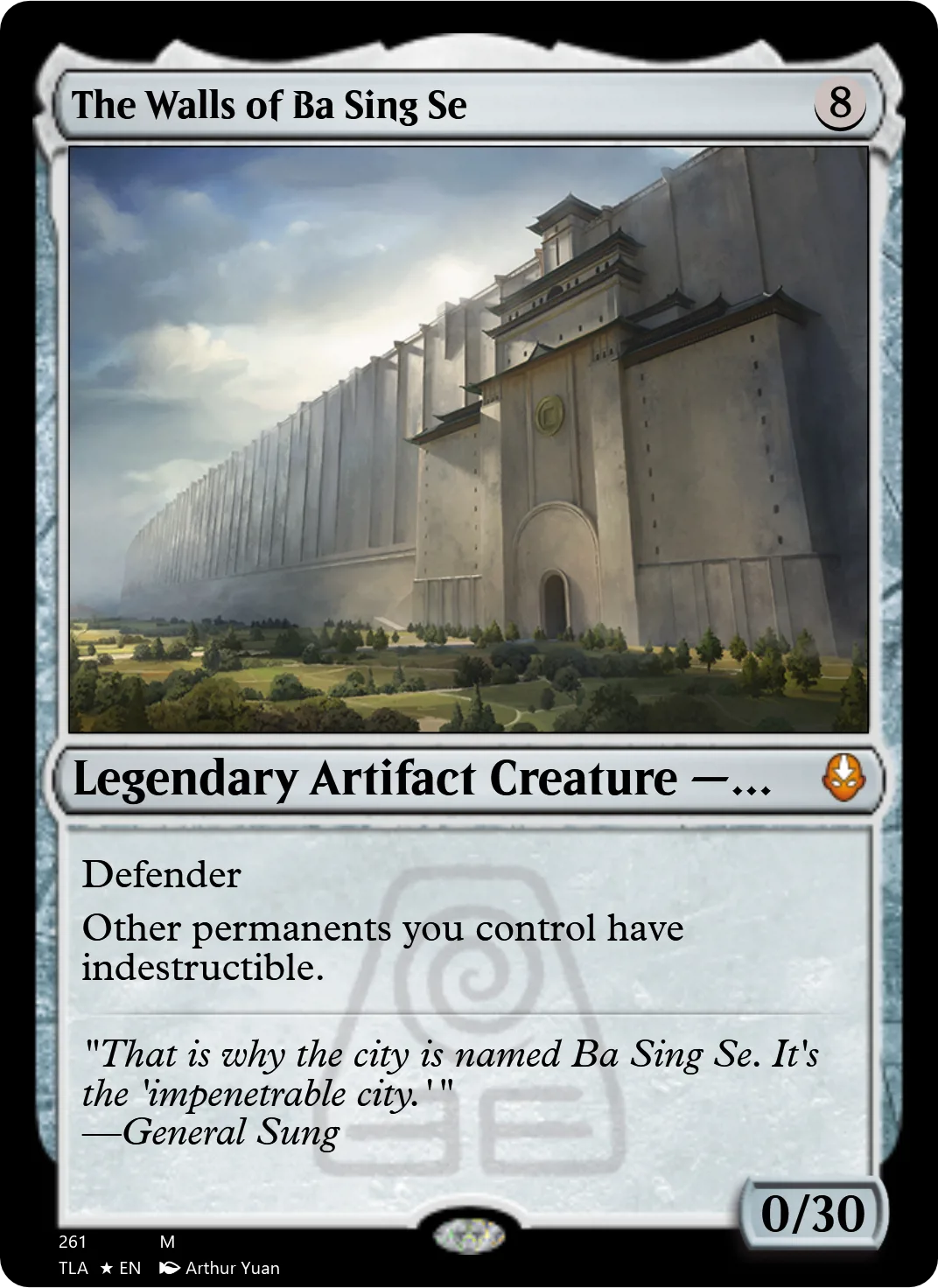 The Walls of Ba Sing Se
