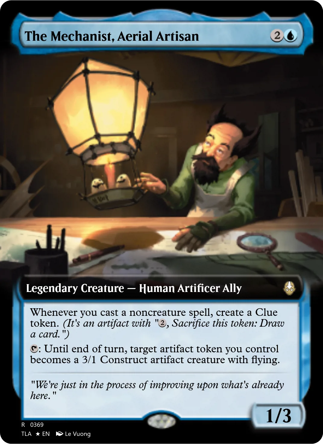 The Mechanist, Aerial Artisan