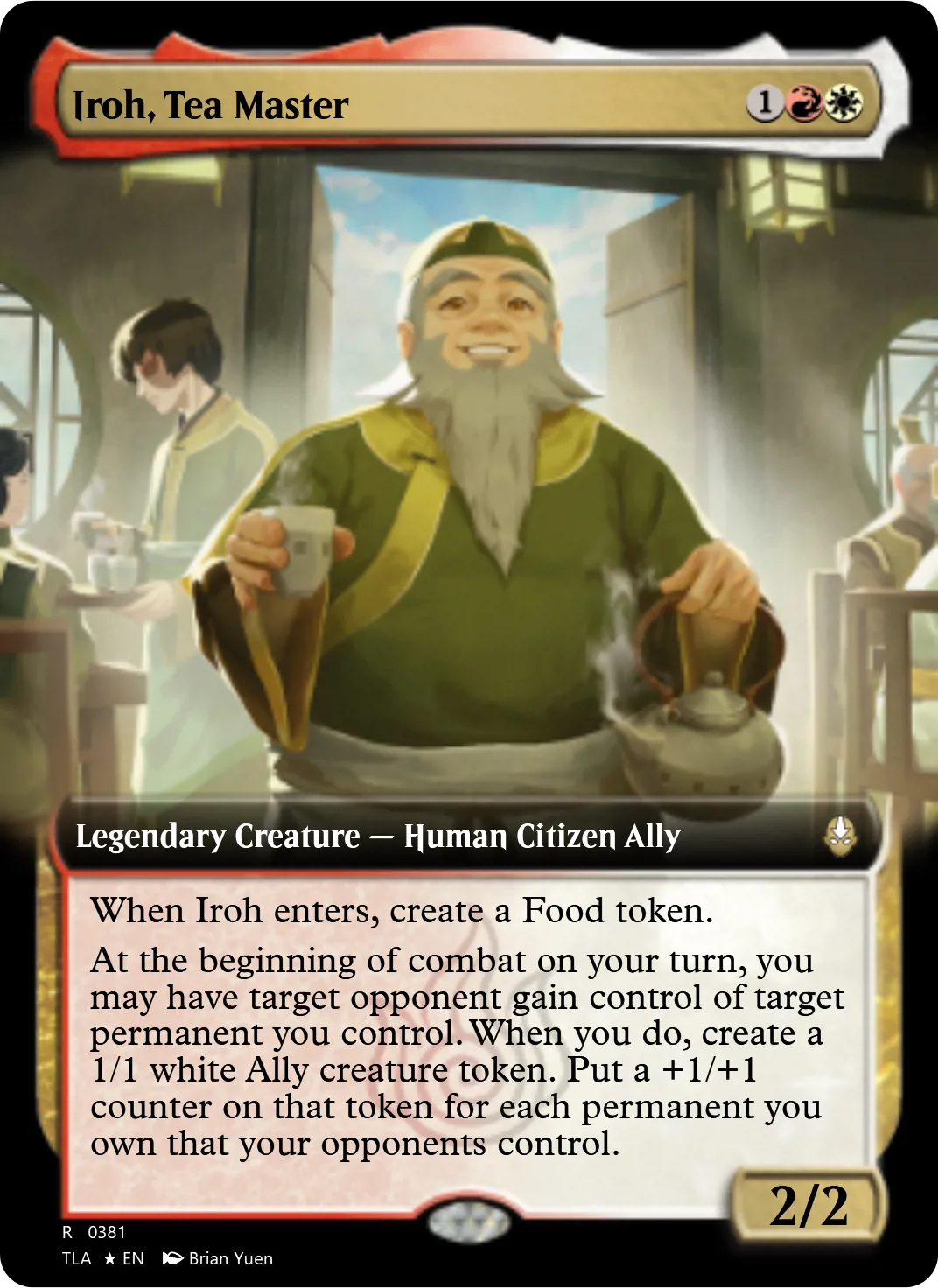 Iroh, Tea Master
