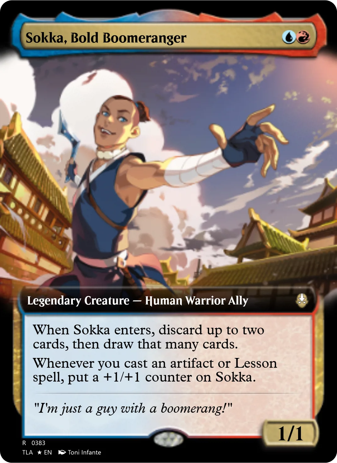 Sokka, Bold Boomeranger