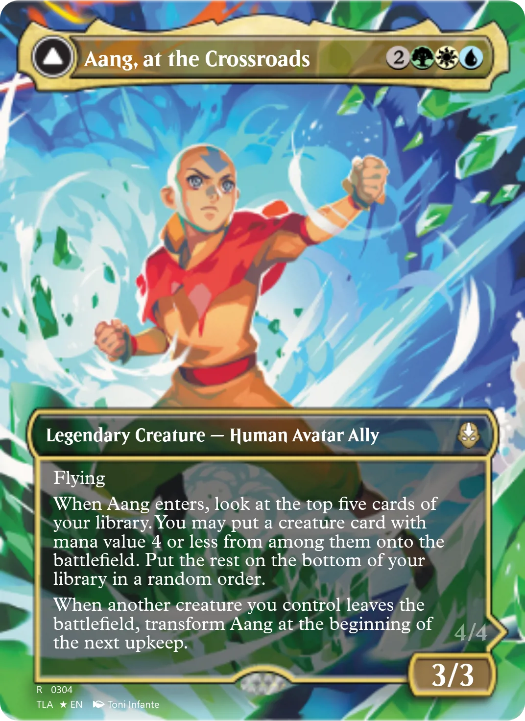 Aang, at the Crossroads