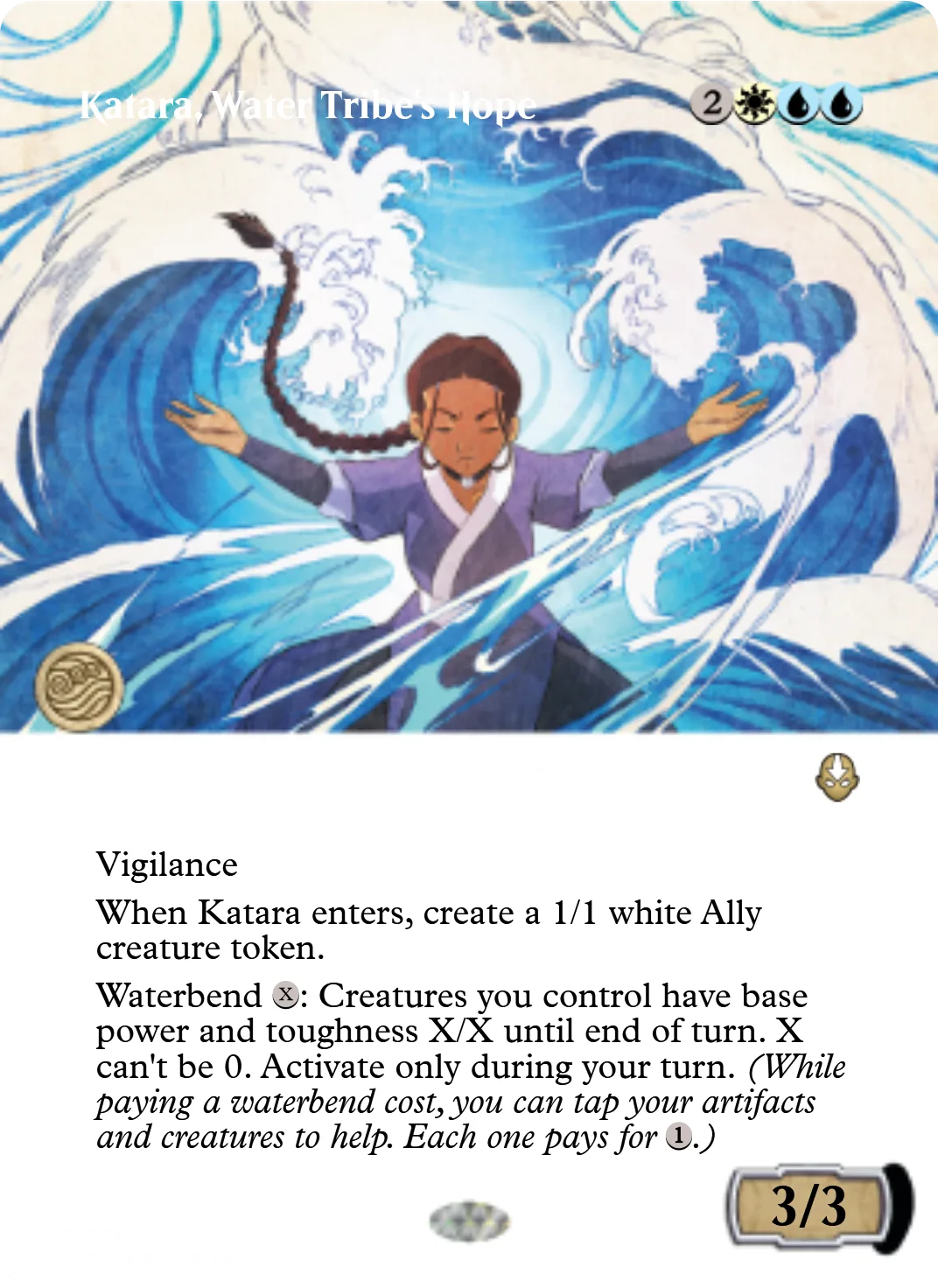 Katara, Water Tribe's Hope