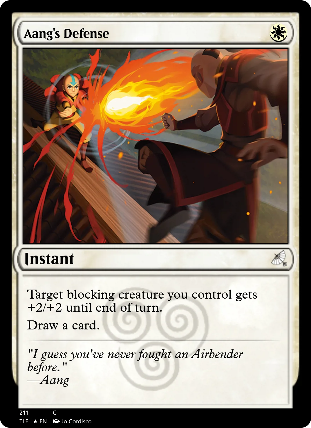 Aang's Defense