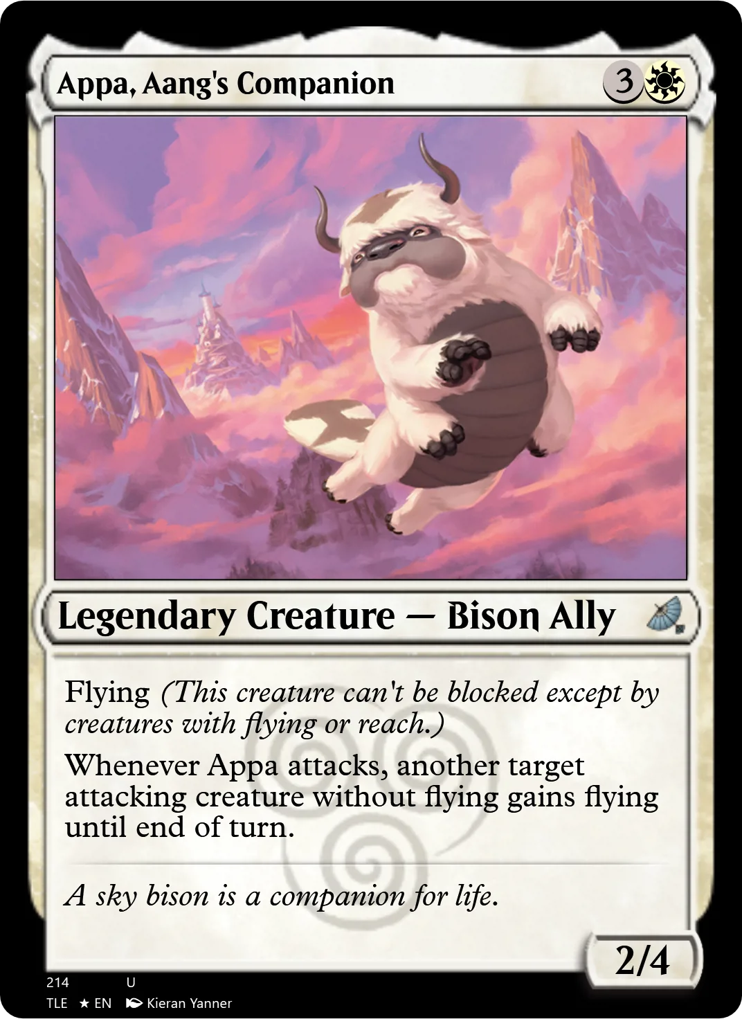 Appa, Aang's Companion