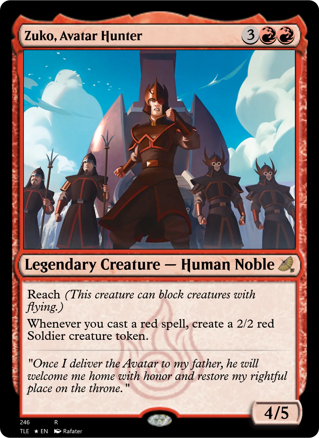 Zuko, Avatar Hunter