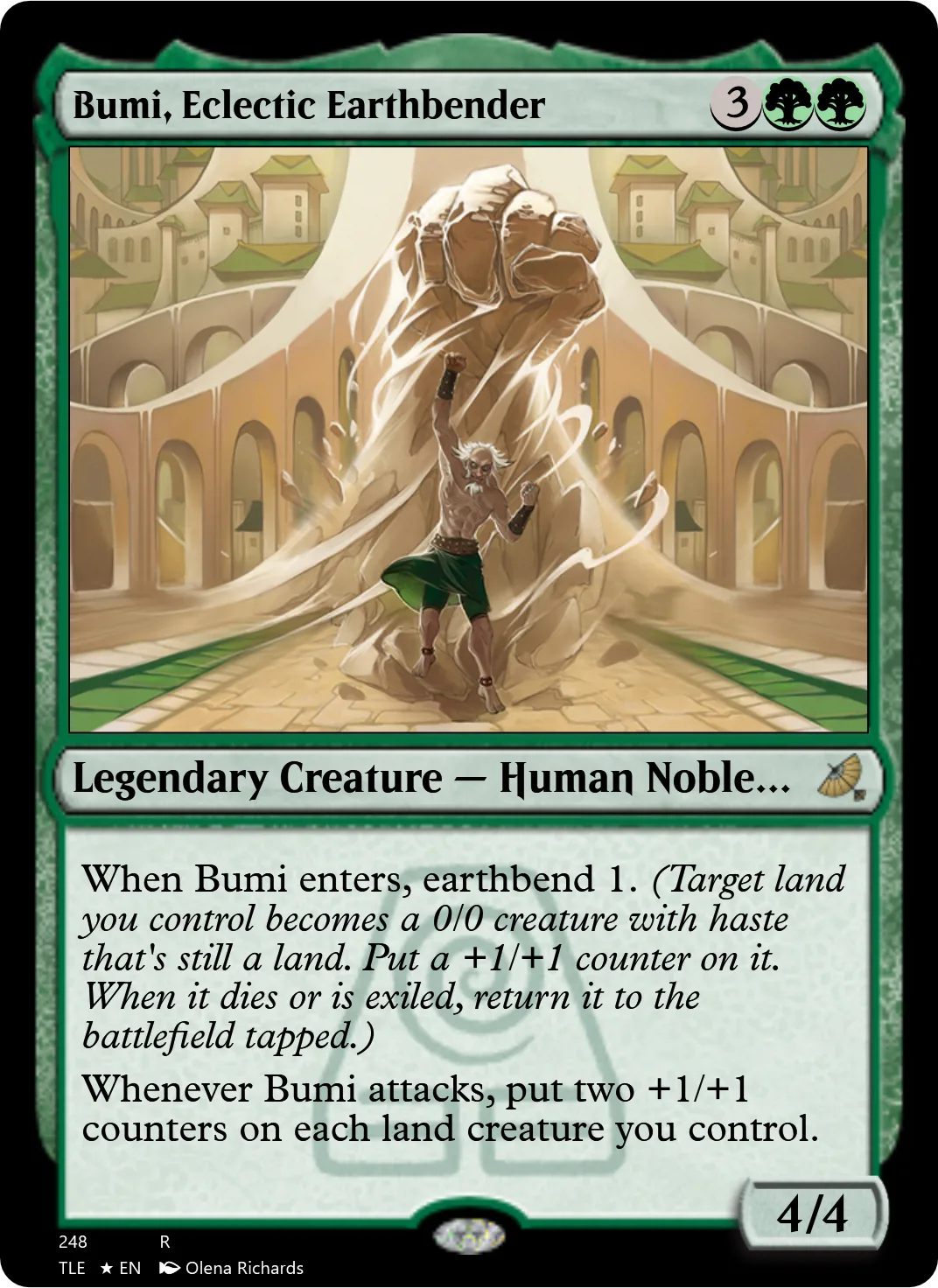 Bumi, Eclectic Earthbender