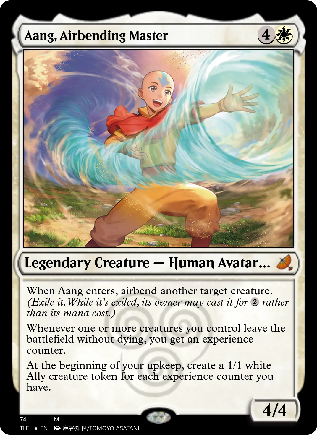 Aang, Airbending Master