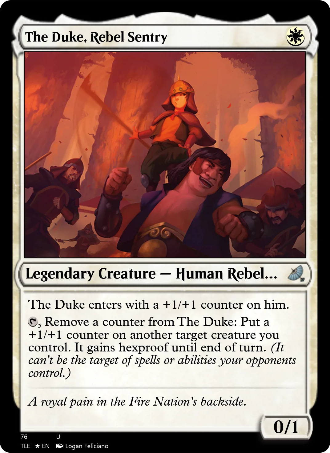The Duke, Rebel Sentry