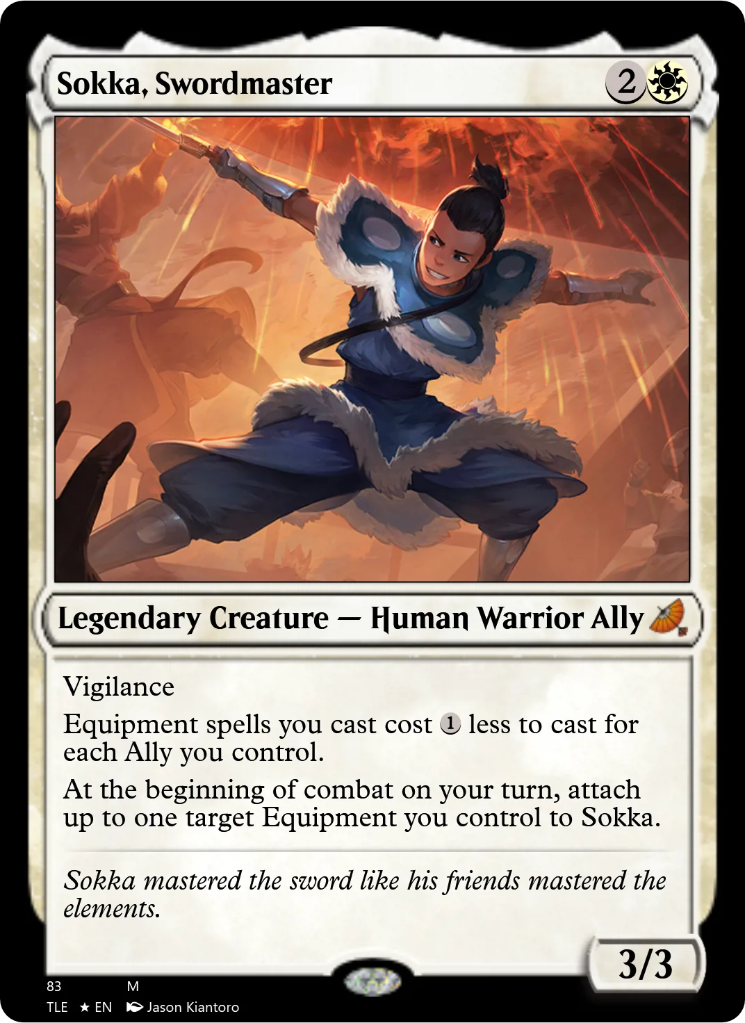 Sokka, Swordmaster