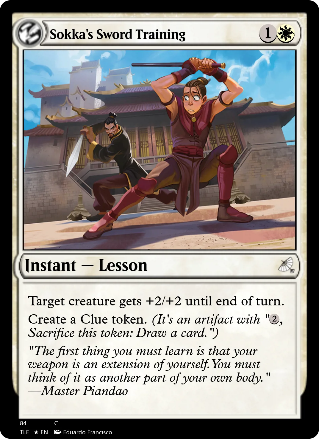 Sokka's Sword Training