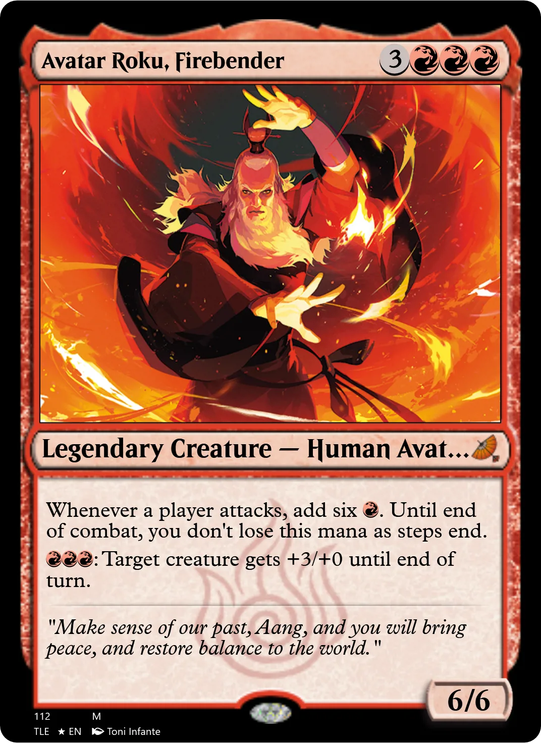 Avatar Roku, Firebender