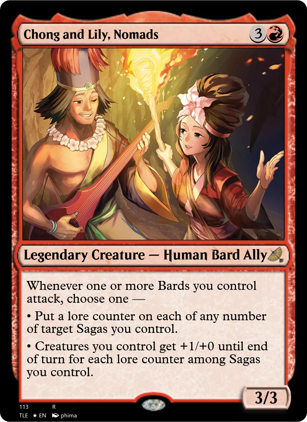 Chong and Lily, Nomads