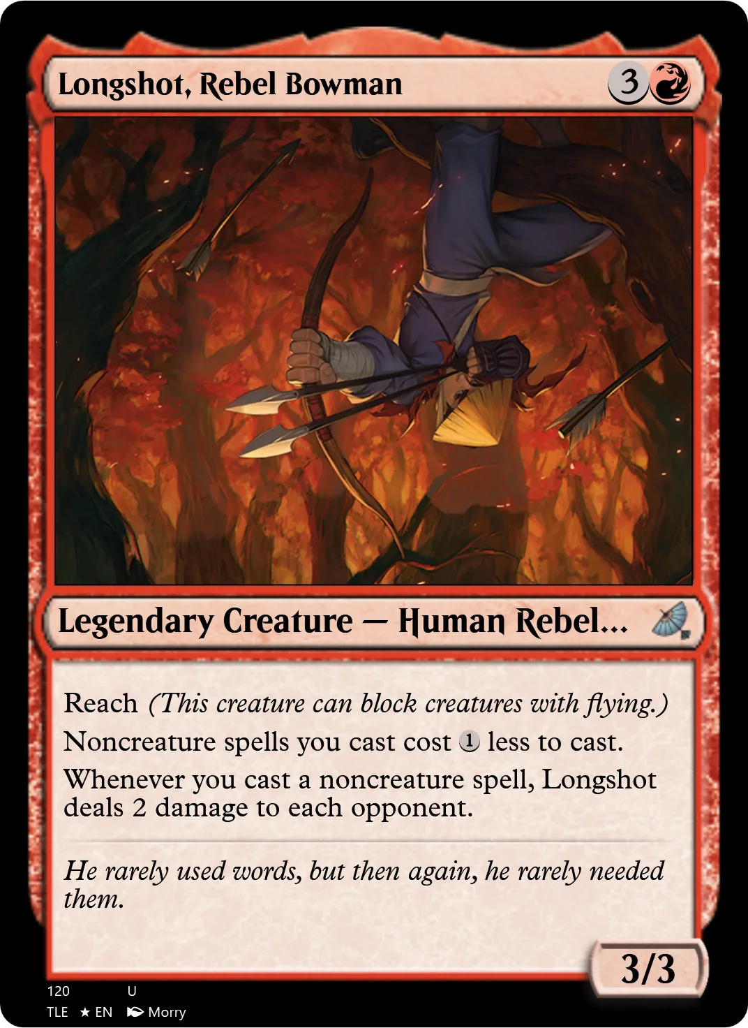 Longshot, Rebel Bowman