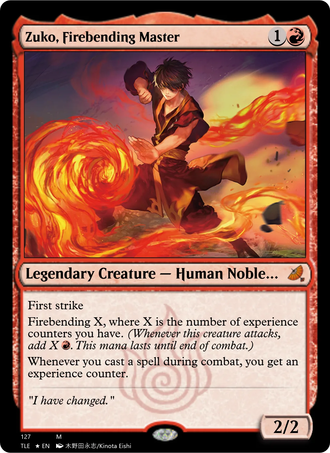 Zuko, Firebending Master