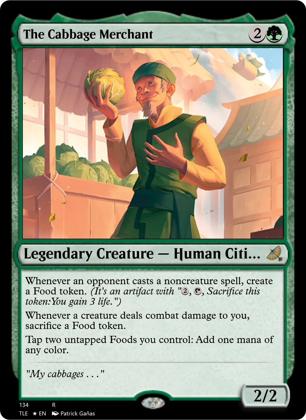 The Cabbage Merchant