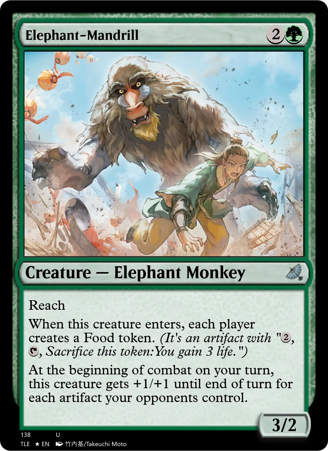 Elephant-Mandrill