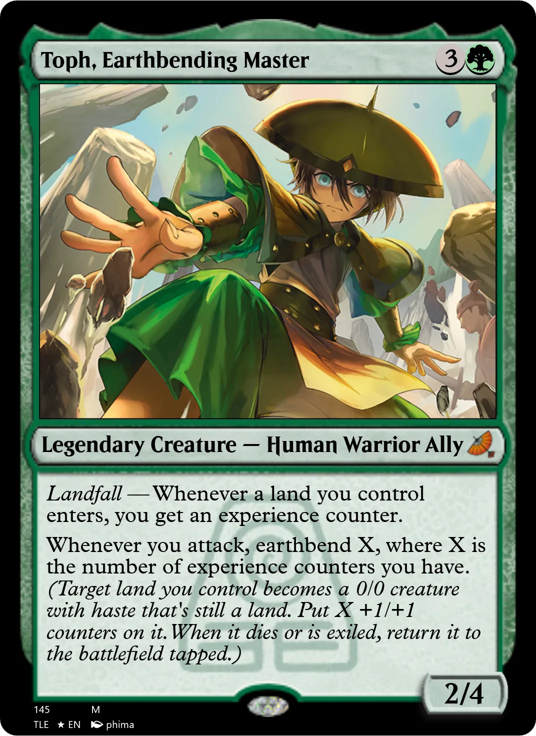 Toph, Earthbending Master