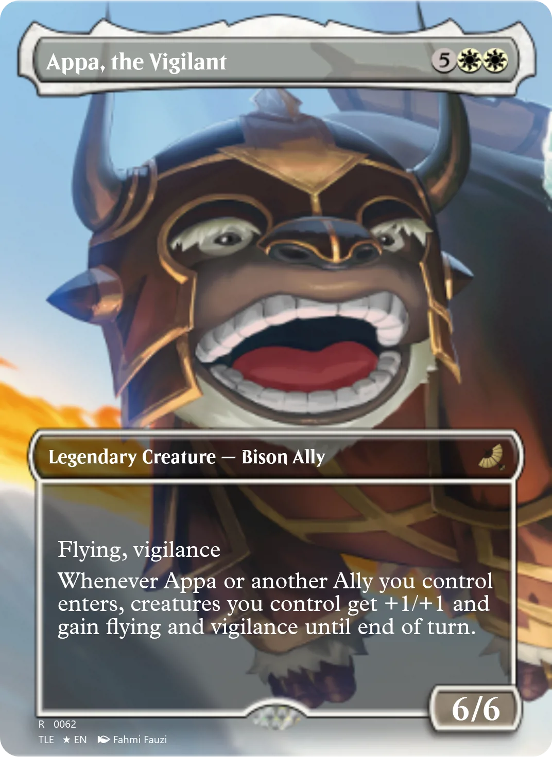 Appa, the Vigilant
