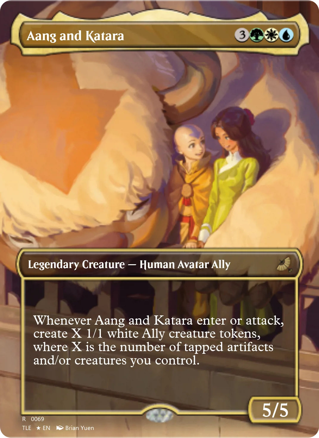 Aang and Katara