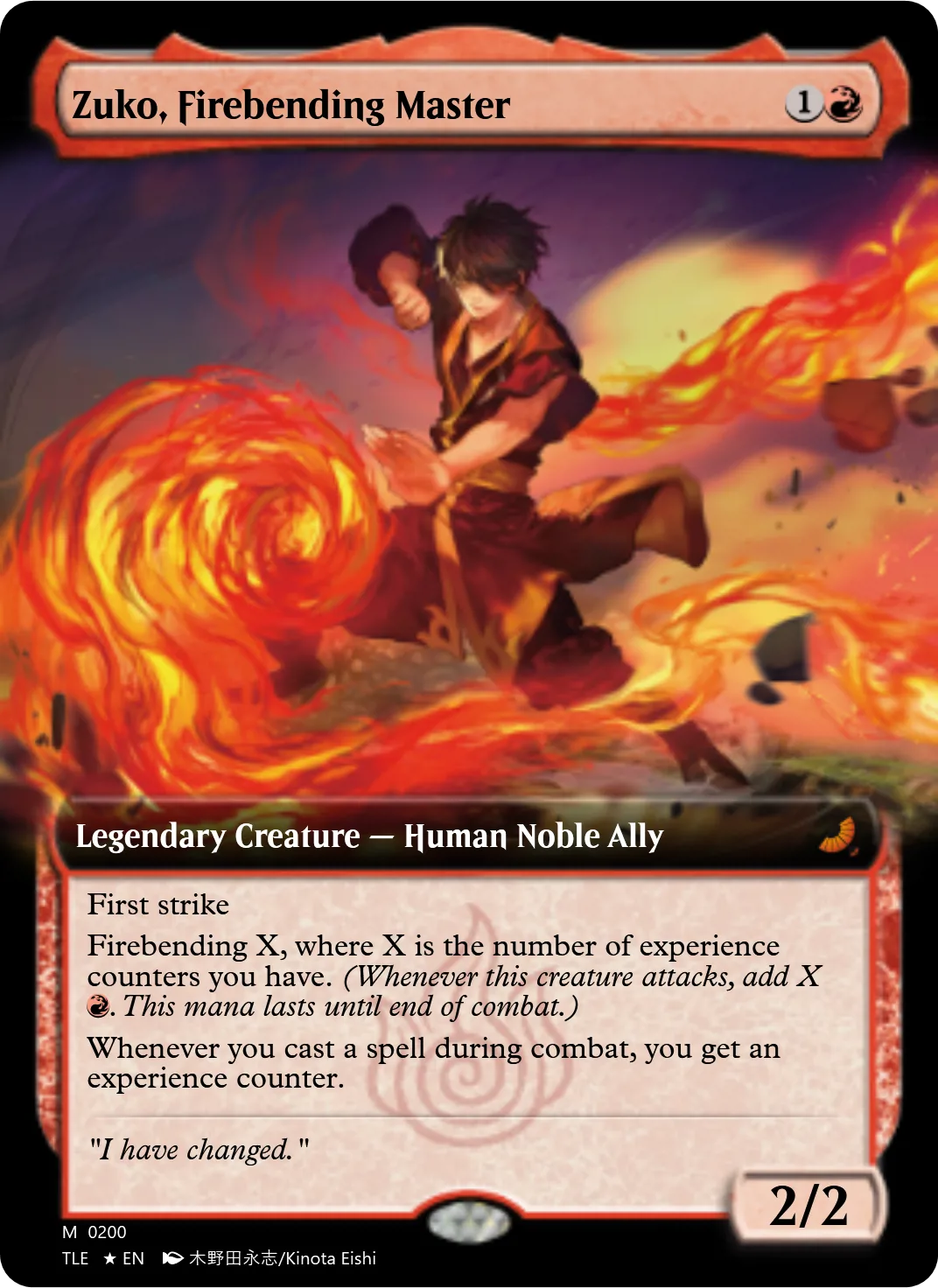 Zuko, Firebending Master
