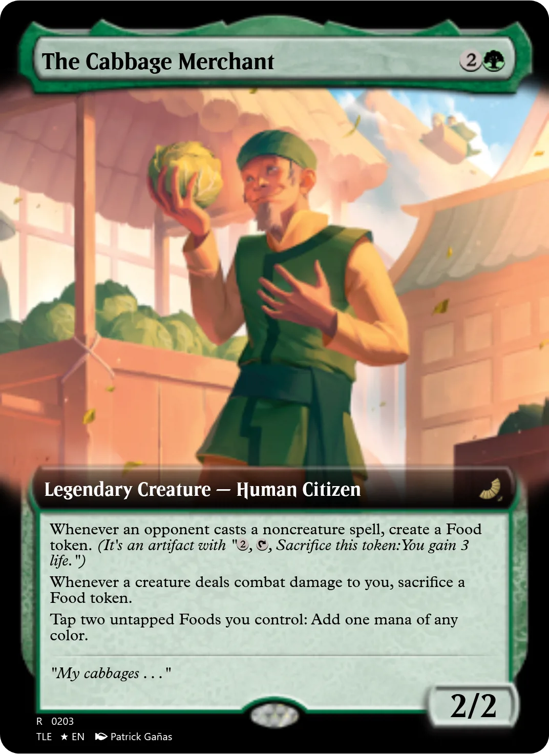 The Cabbage Merchant