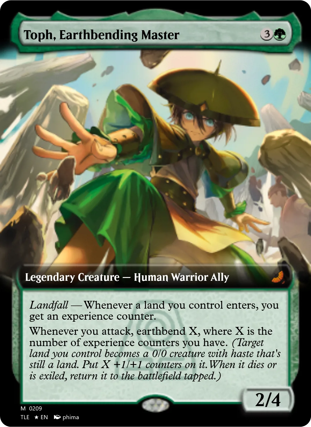 Toph, Earthbending Master