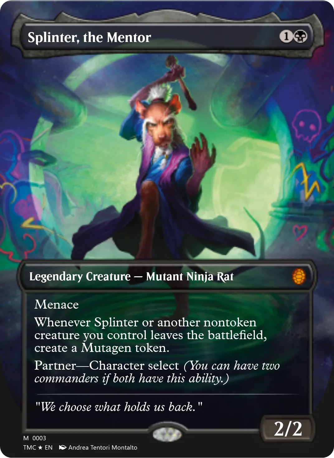 Splinter, the Mentor