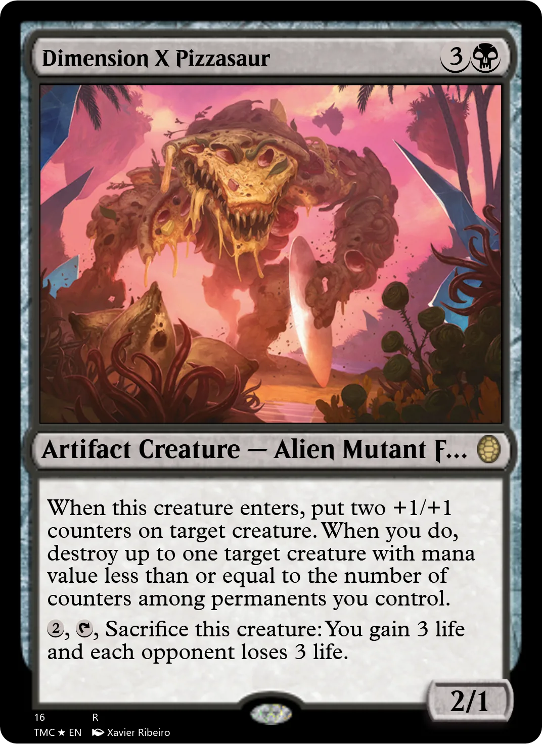 Dimension X Pizzasaur