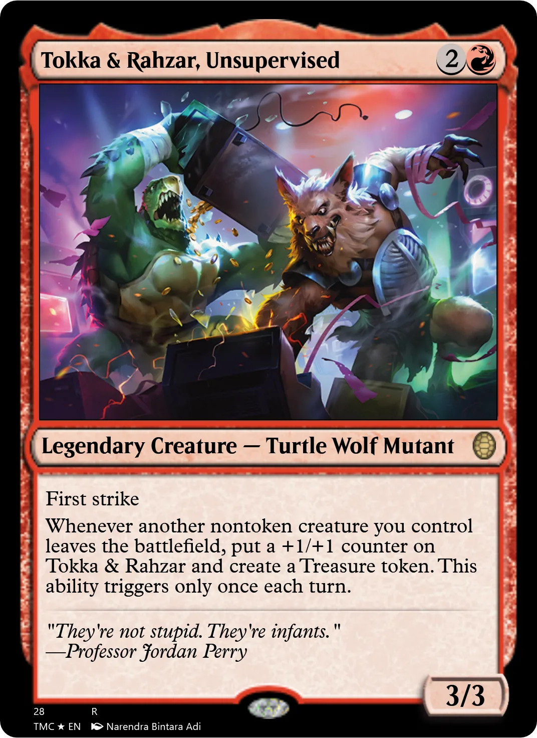 Tokka & Rahzar, Unsupervised