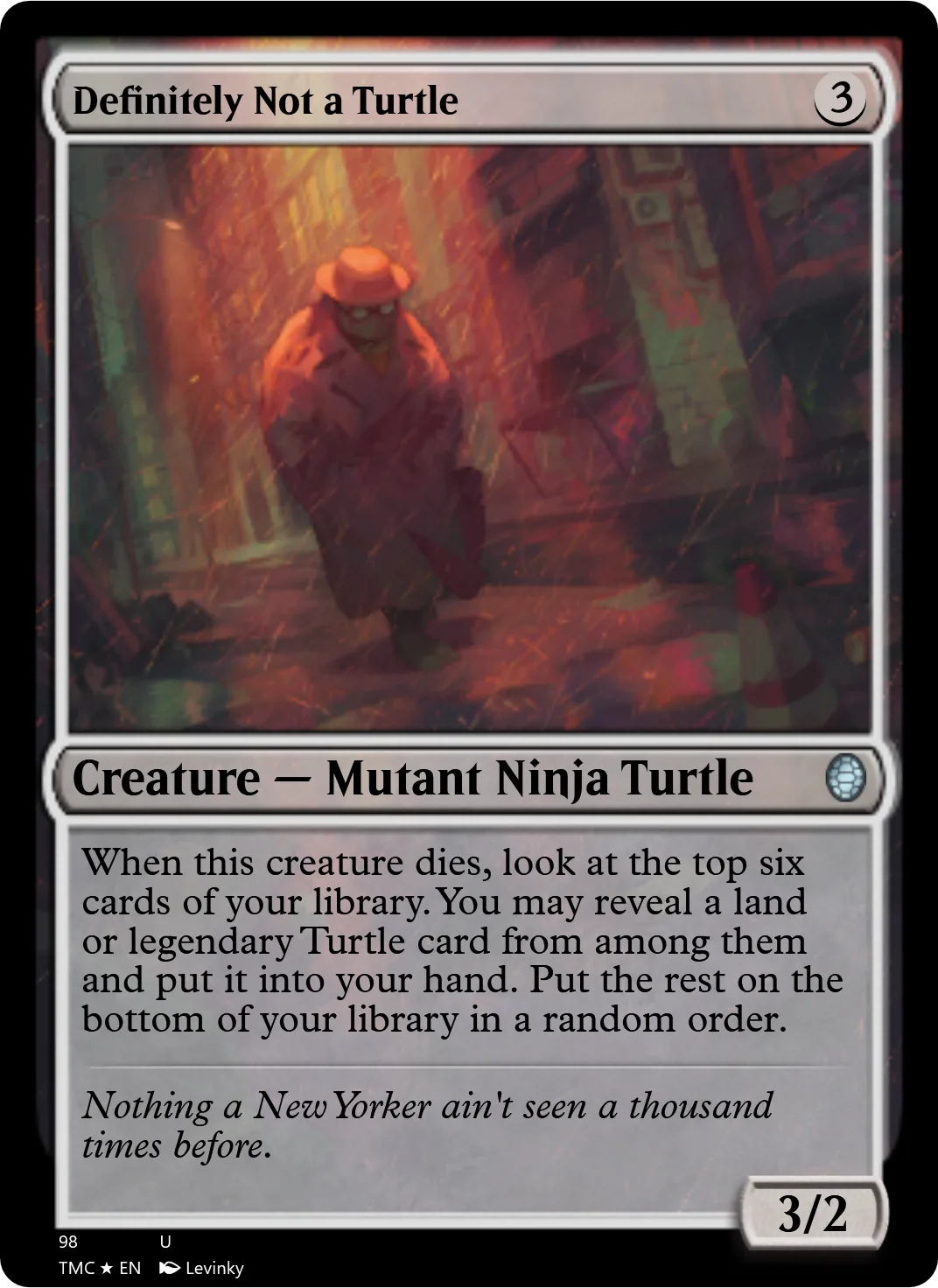 Definitely Not a Turtle