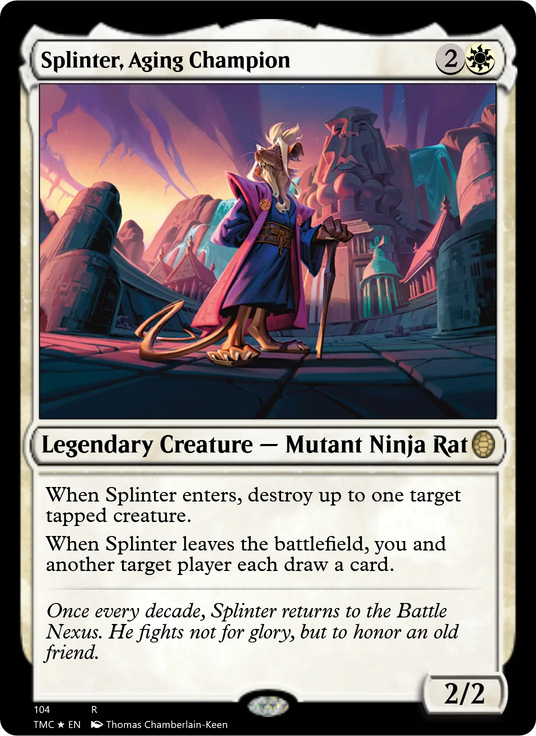 Splinter, Aging Champion
