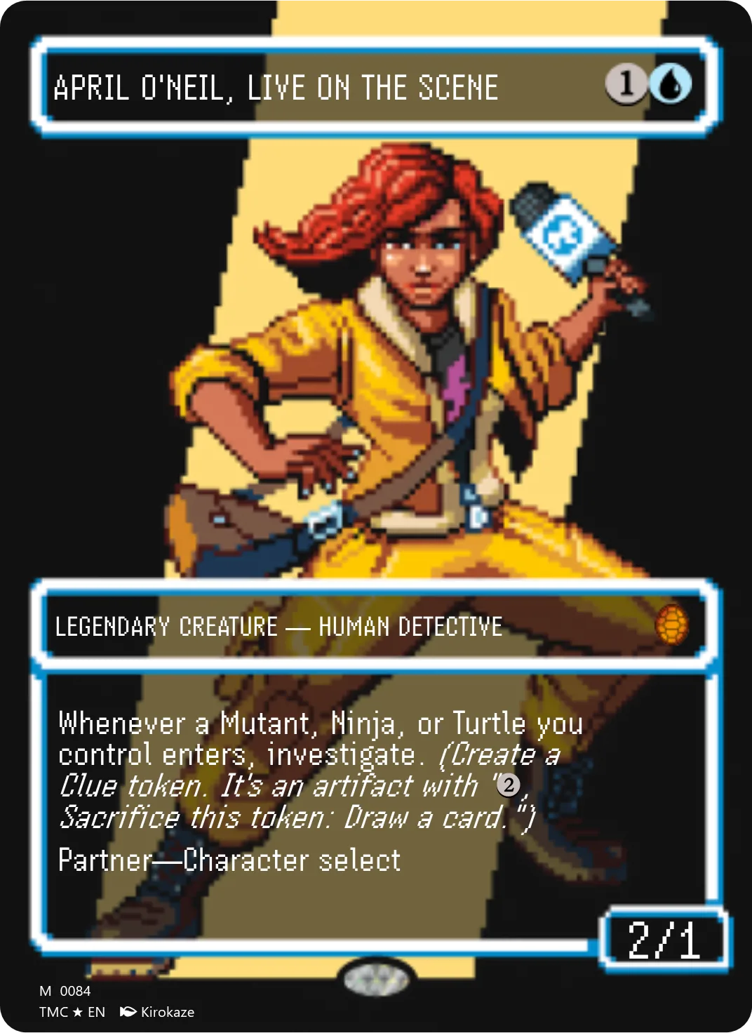 April O'Neil, Live on the Scene