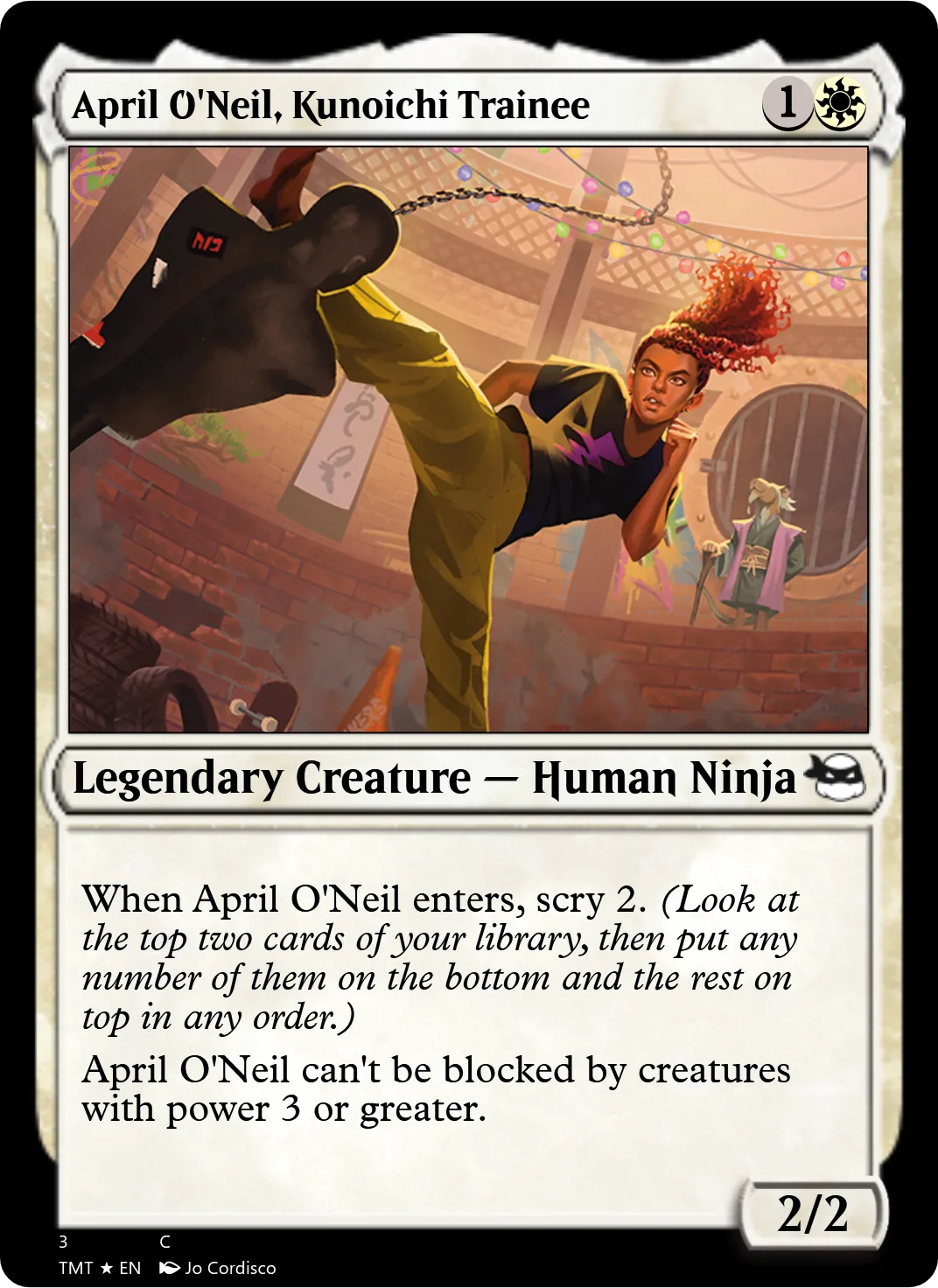 April O'Neil, Kunoichi Trainee