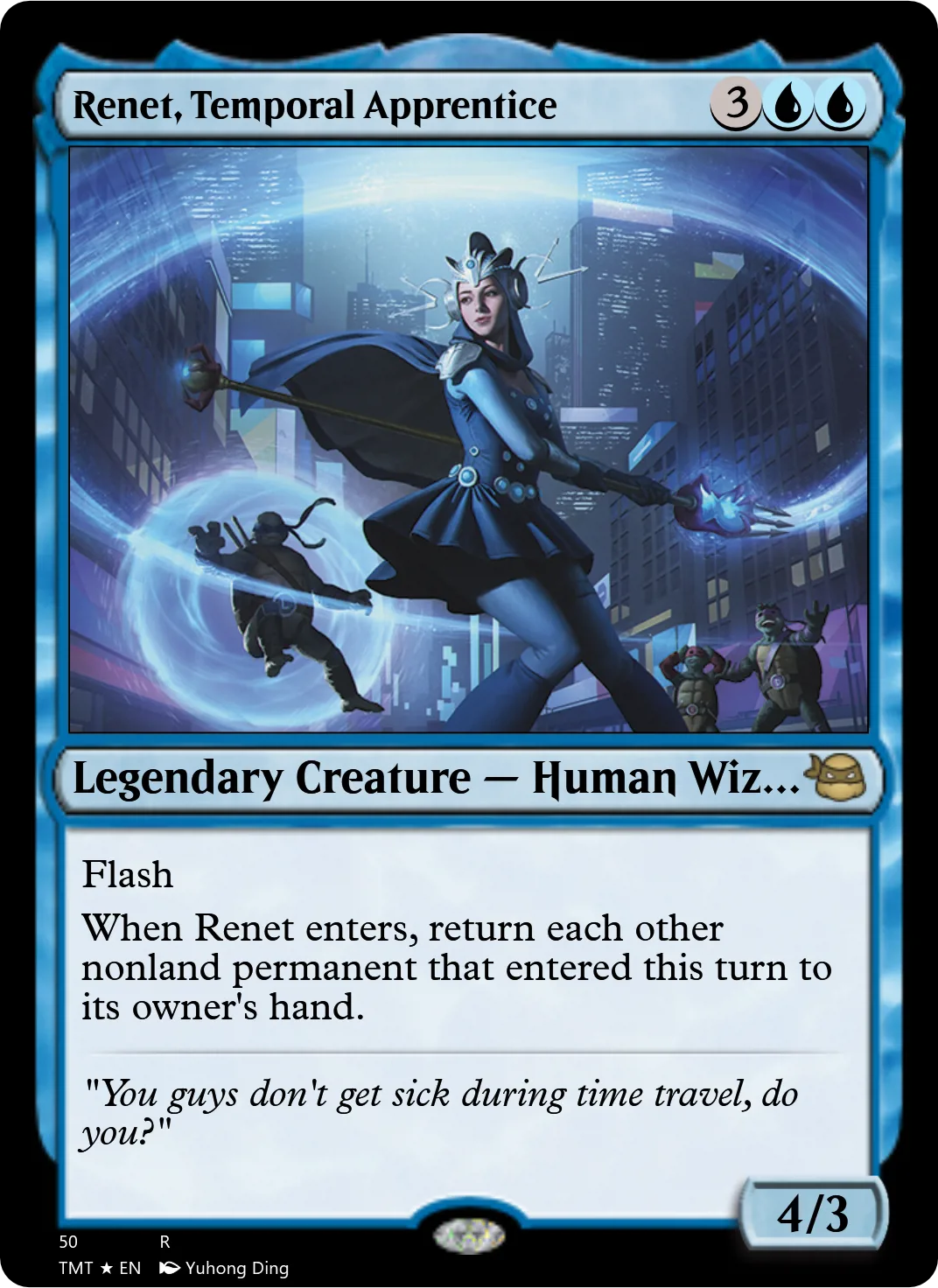 Renet, Temporal Apprentice