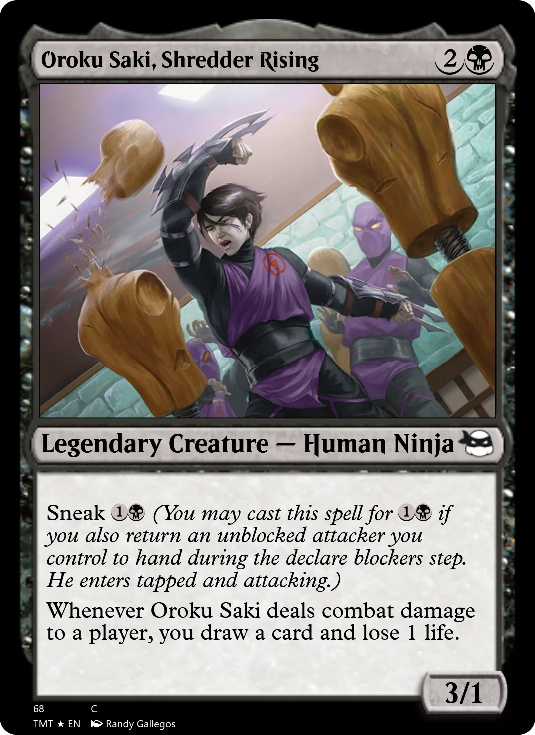 Oroku Saki, Shredder Rising