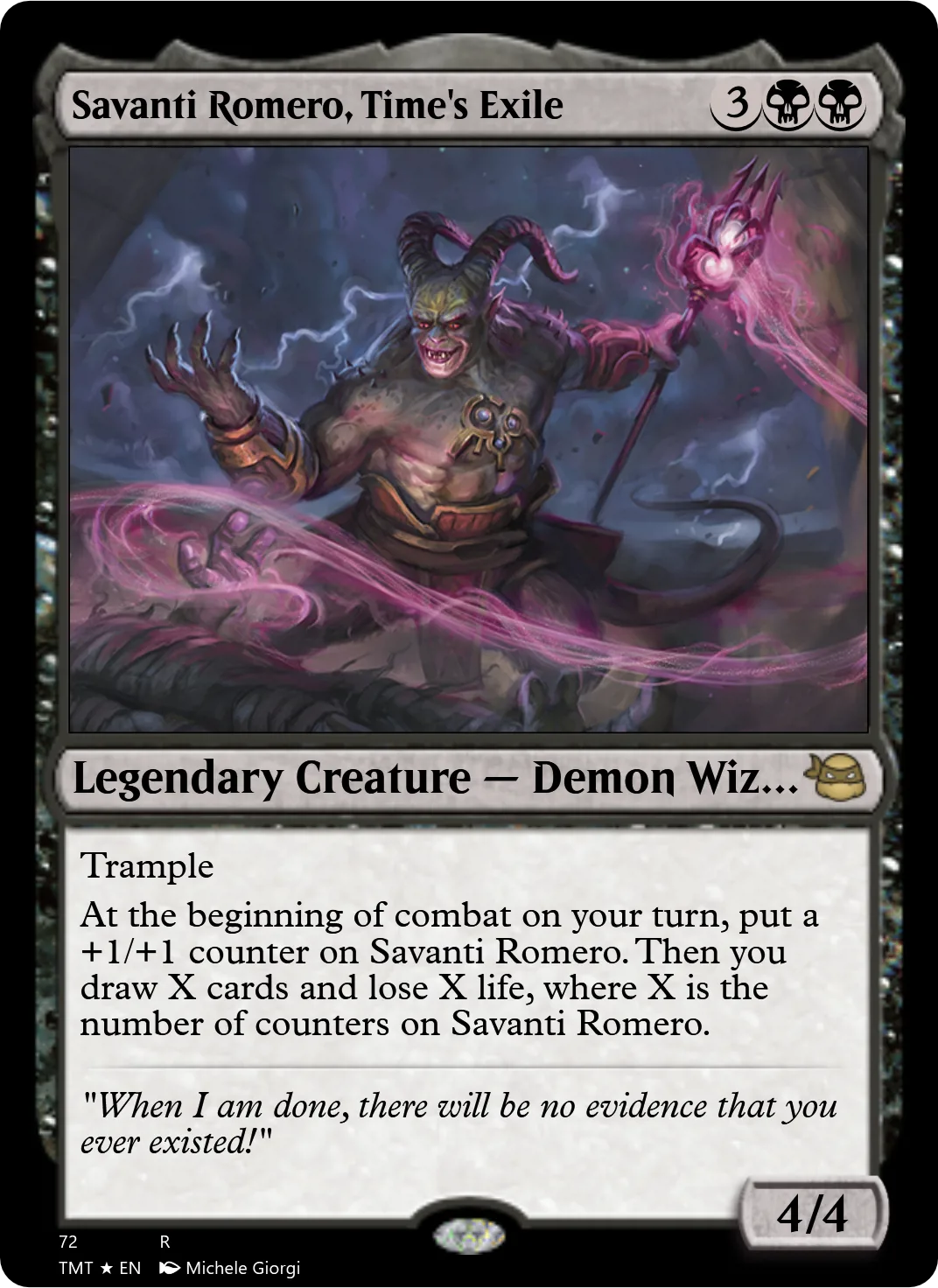 Savanti Romero, Time's Exile