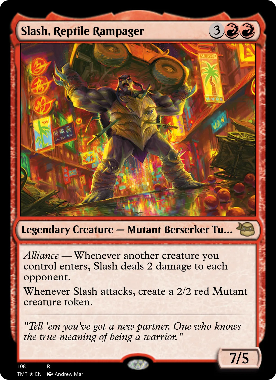Slash, Reptile Rampager